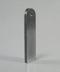 Garage Tested Weld On Threaded Mounting Tabs Featuring 3/8-16 Threads Cut From Solid Quarter Inch Mild Steel, side view.
