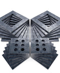 Welding Practice Kit With Twenty Four Pieces Of One Eighth Inch Eleven Gauge Steel Sheets For Newbies And Pros to Build Shapes