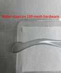 Ultra Fine 180 Mesh Stainless Steel Screen With 0.06mm Wire Diameter For Precise Filtration And Sieving, water droplet shown