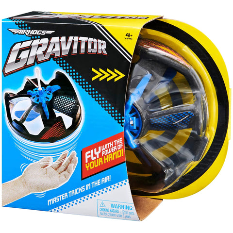 Gravitor Hand Controlled Flying Toy With Trick Stick USB Rechargeable Drone For Kids 4 And Up Wave Control Hover Toy packaging