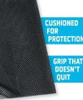 Close-up of Non Slip Roof Mat For All Vehicles Soft Protector Liner With All Weather Grip texture, emphasizing cushion and grip features.