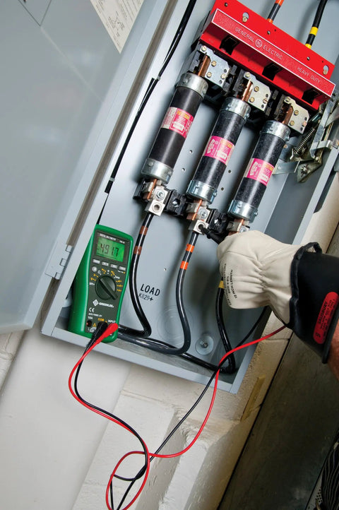 Digital Multimeter DM 65 1000V AC And DC 10A Capacitance Temperature Meter testing industrial circuit panel