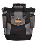Front view of Arsenal 5517 Premium Topped Tool Pouch With Zipper For Secure Tool Storage On Harnesses One Size Fits Most Tool Belts