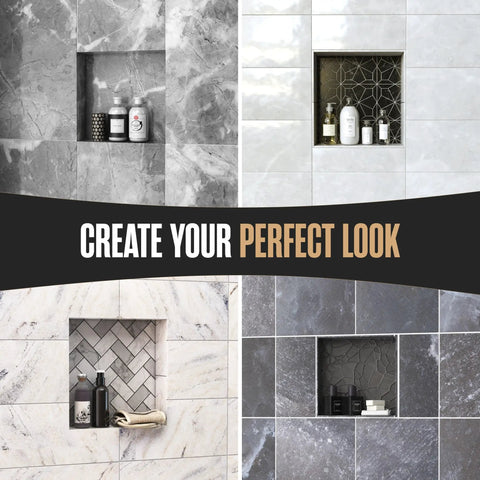 Tile Ready Shower Niche Insert In Wall Shelf 12x12 Inch For Recessed Bathroom Storage Built In Cubby Caddy Inset Shelves