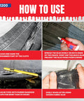 Steps to use Permanent Fabric Glue For Clothes And Crafts That Binds Strong, Flexible And Washable on denim repair.