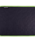 Magnetic Tool Pad 12.5 x 9.75 Inch Flexible Magnet Tray in green and black for mechanics and DIY projects.