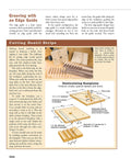 Router Mastery For Woodworkers: Pro Techniques, Jigs, And Edge Work You Can Use Right Now, Revised And Updated Guide To Surfacing, Joint Edges, Moldings, Curve Cuts, And Shaping Furniture Parts. page on grooving with edge guide and dentil strip router jigs
