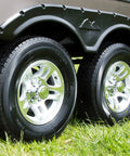 RV wheels with Grease Zerk Fitting For Wet Bolt Kit For RV Axles And Spindles Direct Replacement For Easy Lubrication