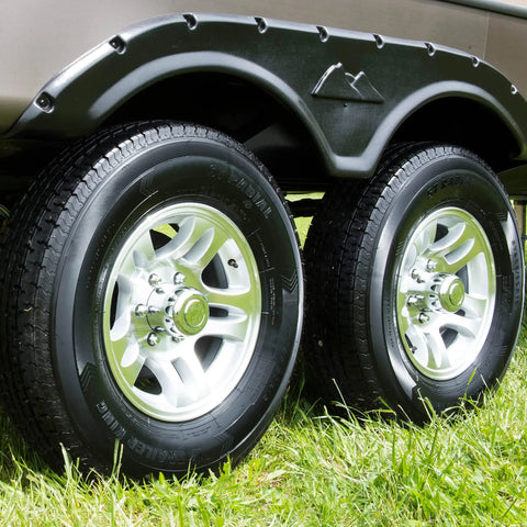 RV wheels with Grease Zerk Fitting For Wet Bolt Kit For RV Axles And Spindles Direct Replacement For Easy Lubrication