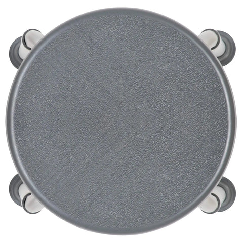 Top view of Aluminum Bath And Shower Chair With Adjustable Height And Anti Slip Medical Seat For Easy Safe Transfers 300 lb Gray
