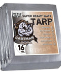 10x12 Feet Extra Thick 16 Mil Heavy Duty Tarp Tough As Nails Through Any Weather With Reinforced Edges Multipurpose Cover