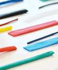 Rainbow Heat Shrink Wire Wrap Tubing Kit With 7 Colors And 6 Sizes One Sixteenth To Three Eighths Inch Four Inch Length Two To One Shrink Ratio