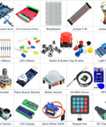 STEM V4 IoT Starter Kit Compatible With Arduino Uno R4 WiFi Includes STEM Board Sensors Display Modules Breadboard and more