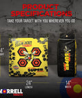 Outdoor Field Point Bow Target Block Bag Built For High Speed Compound Bows And Crossbows Dual Face Archery Target