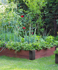8 Pack Kickass Metal Corner Brackets For Raised Garden Beds 3X3X6 Inch Reinforcement Hardware used in wooden planter beds