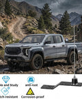 Extended NMO Antenna Mount Bracket for Three Quarter Inch Hole Thick Steel Vehicle Mount with extra reach on truck