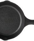 Wildlife Series Six Point Five Inch Cast Iron Skillet With Wolf Scene Preseasoned And Ready To Sear Fry Or Bake Durable Heavy Duty Pan