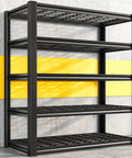 Heavy Duty 5 Tier Metal Garage Shelving Unit With 3200 Lbs Capacity Monster Storage Space Adjustable Industrial Storage Shelves For Garage Basement Pantry Warehouse 36W X 16D X 72H