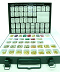 Pro Pin Kit For Rekeying Schlage And Kwikset Locks Heavy Duty Metal Pinning Set With Original Pin Sizes case open showing pins