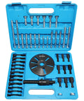 Balancer Puller Set For Harmonic Balancer Removal And Install Kit Flywheel Remover Crankshaft Pulley Removal Tool in blue case