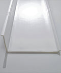 Under Cabinet Light Diffuser Cover Replacement For 24 Inch L Shaped White Ribbed Acrylic No Brainer Install Durable Kitchen