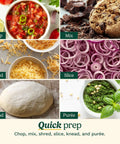 Steps for using 14 Cup Food Processor With 720 Watt Motor A Versatile Kitchen Powerhouse For Chopping Dicing Shredding Pureeing