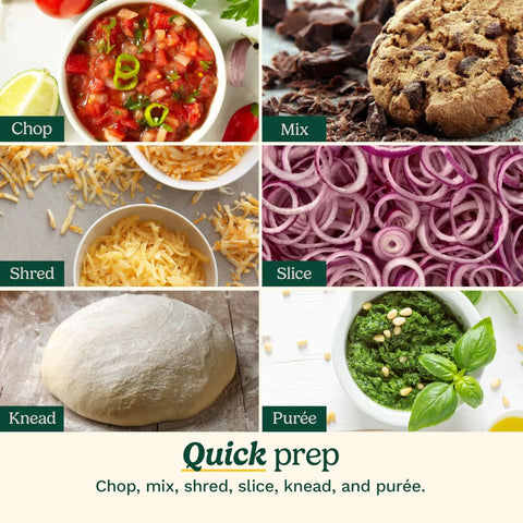 Steps for using 14 Cup Food Processor With 720 Watt Motor A Versatile Kitchen Powerhouse For Chopping Dicing Shredding Pureeing