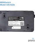 Back view of Smart Internet Enabled IP Remote Power Switch With Auto Reboot And Scheduling Two Independent AC Outlets