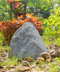 Outdoor Natural Arrow Rock Decor For Lawns And Gardens, Weatherproof Fiberglass Yard Accent That Looks Real in garden setting