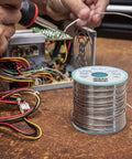 Lead Free Solder Wire Kit Sn99.3Cu0.6Ni0.05 With 3.5 Percent Flux For 0.3mm 0.5mm 0.8mm Diameters, 21g in soldering use