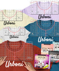 Five Sizes Tee Ruler Guide For Vinyl Alignment And Center Placement For Heat Press Perfect Left Chest Logo Positioning