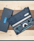 Pro Grade Combination Square Set With Protractor 12 Inch Bevel Ruler for woodworking and metalworking in open case