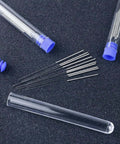 Essential 50 Piece 3D Printer Nozzle Cleaning Kit With 0.2mm 0.25mm 0.3mm 0.35mm 0.4mm Stainless Needles on black surface