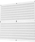 Heavy Duty White Steel Pegboard Panels Set Two 32 By 16 Inch For Garage And Home Shop Organization Built Tough Metal Pegboard Wall Mount System For Tool Storage