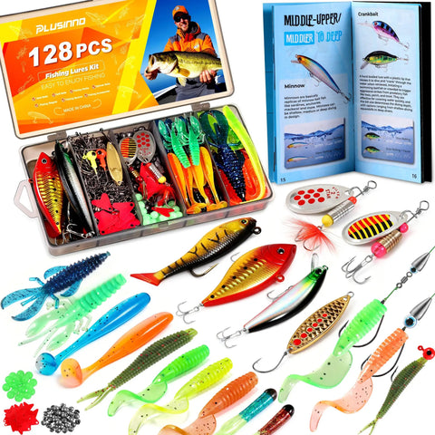complete bass tackle box kit All In One Fishing Tackle Box