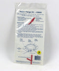 Back view of Wobbly Toilet Repair Kit With Floor And Flange Support, showing assembly instructions and diagram.