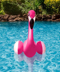 Floating Flamingo Pool Decor For Backyard Fun, 28 Inch Pink Flamingo Accent For Pool Spa Patio And Garden in swimming pool