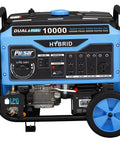 Dual Fuel Portable Generator With Switch And Go Tech And Electric Start, 10,000W Peak, 8,000W Rated Gas, front view