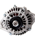 Front view of Beefed-Up High Output 12V 80Amp Replacement Alternator With 4-Groove Pulley For Mazda Protege 1997-2003