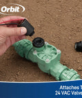 Battery Powered Outdoor Sprinkler Controller For Yard No Fuss Auto Watering With Wireless Four Valve Zones installation