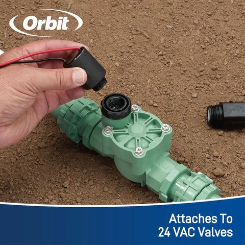 Battery Powered Outdoor Sprinkler Controller For Yard No Fuss Auto Watering With Wireless Four Valve Zones installation