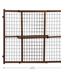 Position And Lock Tall And Wide Adjustable Baby Gate For Doorways 31 To 50 Inches Wide And 32 Inches Tall Easy One Hand Latch Kid