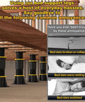 Heavy Duty Adjustable Bed Support Legs Gonna Stay Put All Night Long Zero Wobble Build with 4 sturdy posts under a bed frame.