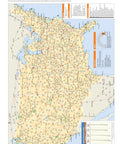 2026 Truckers Road Atlas For United States, Canada, And Mexico, The Ultimate Guide For Professional Drivers Featuring Up To Date Route Maps, Truck Stops, Weigh Stations, And Navigation Tips For Safer, Smoother Hauls, mileage map page