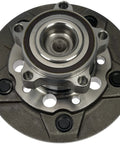 Front view of Front Wheel Bearing And Hub Assembly For Select Ford Models Complete Bolt On Repair Includes Hub And Bearing OE Precise Fit