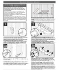 Shower Grab Bar 16 Inch Wall Mounted ADA Compliant Satin Nickel Safety Handle installation instructions diagram.