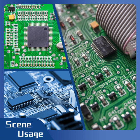 Desoldering Wick And No Clean Flux Set For Electronics Repair on PCB and circuit board scenes