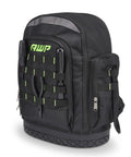Rugged Extreme Tool Backpack Built For The Jobsite With Water Resistant Molded Base Pro Grade Durable Polyester Construction Padded Shoulders