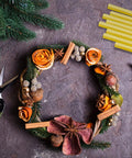 Crafting scene with glue gun, decorative wreath, and Woodworking Glue Sticks 10 Inch Long Diameter Eleven Millimeter Multi Temperature