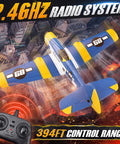 HQ089 RC Plane For Kids And Adults Easy To Fly Remote Control Airplane and Helicopter with cityscape background